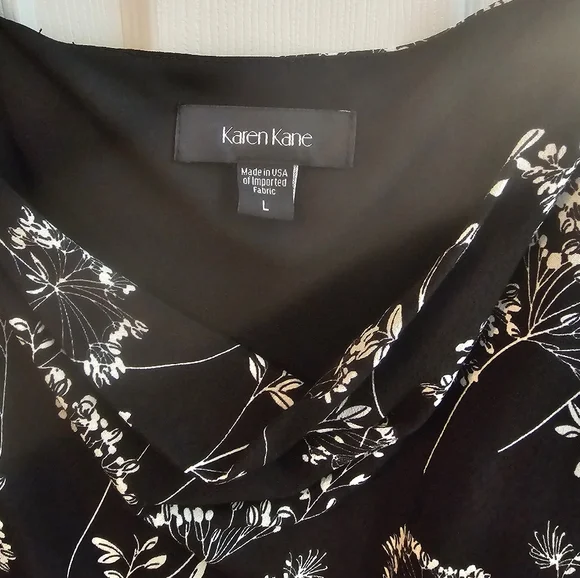 Karen Kane Drape Front Cami - Picture 2 of 4